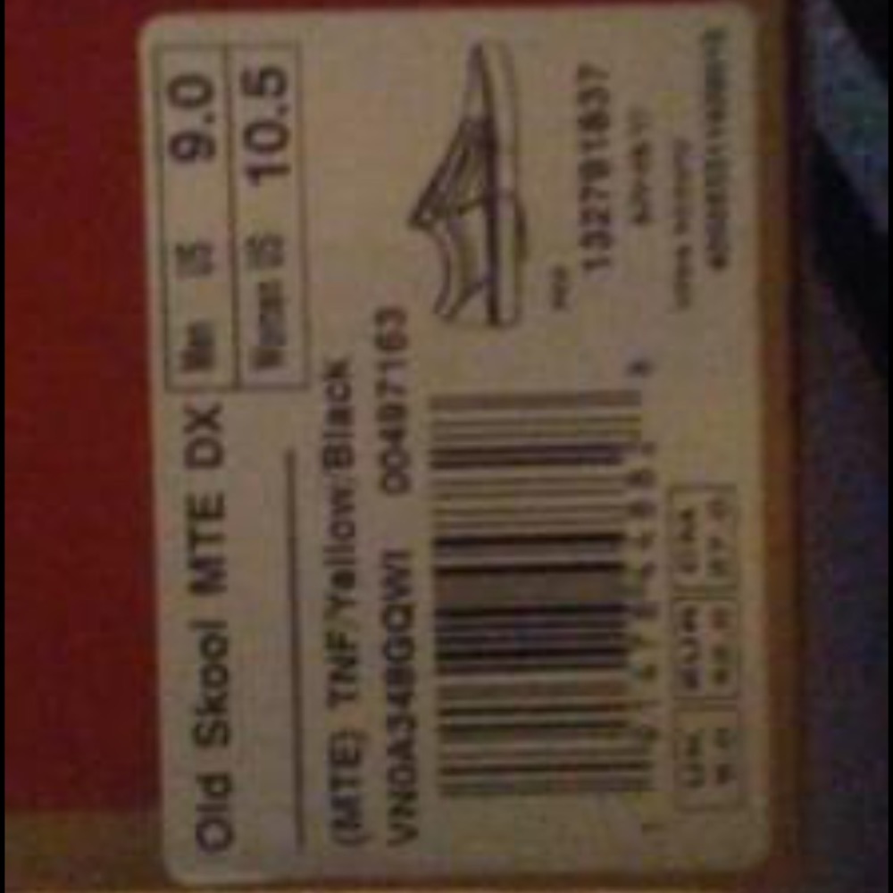 Vans Old Skool North Face Yellow - Picture 2 of 6